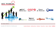 Tablet Screenshot of btcworld.com
