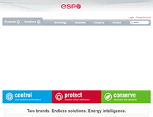Tablet Screenshot of espei.btcworld.com